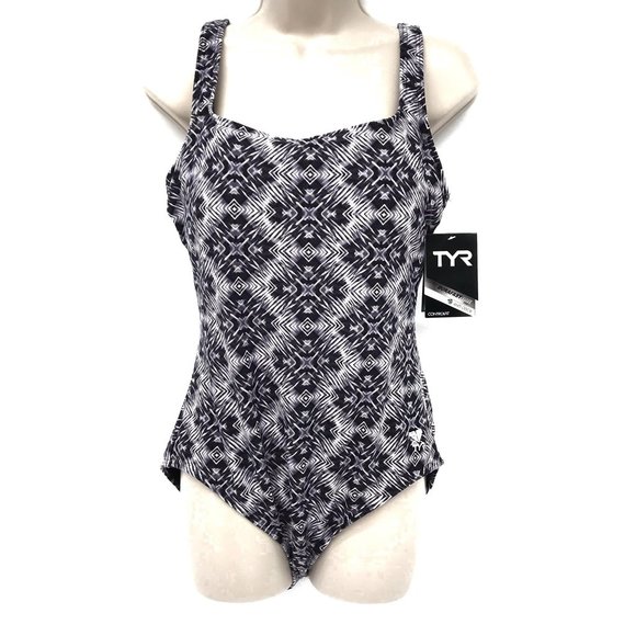TYR Other - NWT TYR Diamond Valley Aqua Controlfit Swimsuit 14